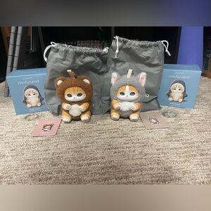 Mofusand Kiramekko Fluffy Kittens Collectible Plush